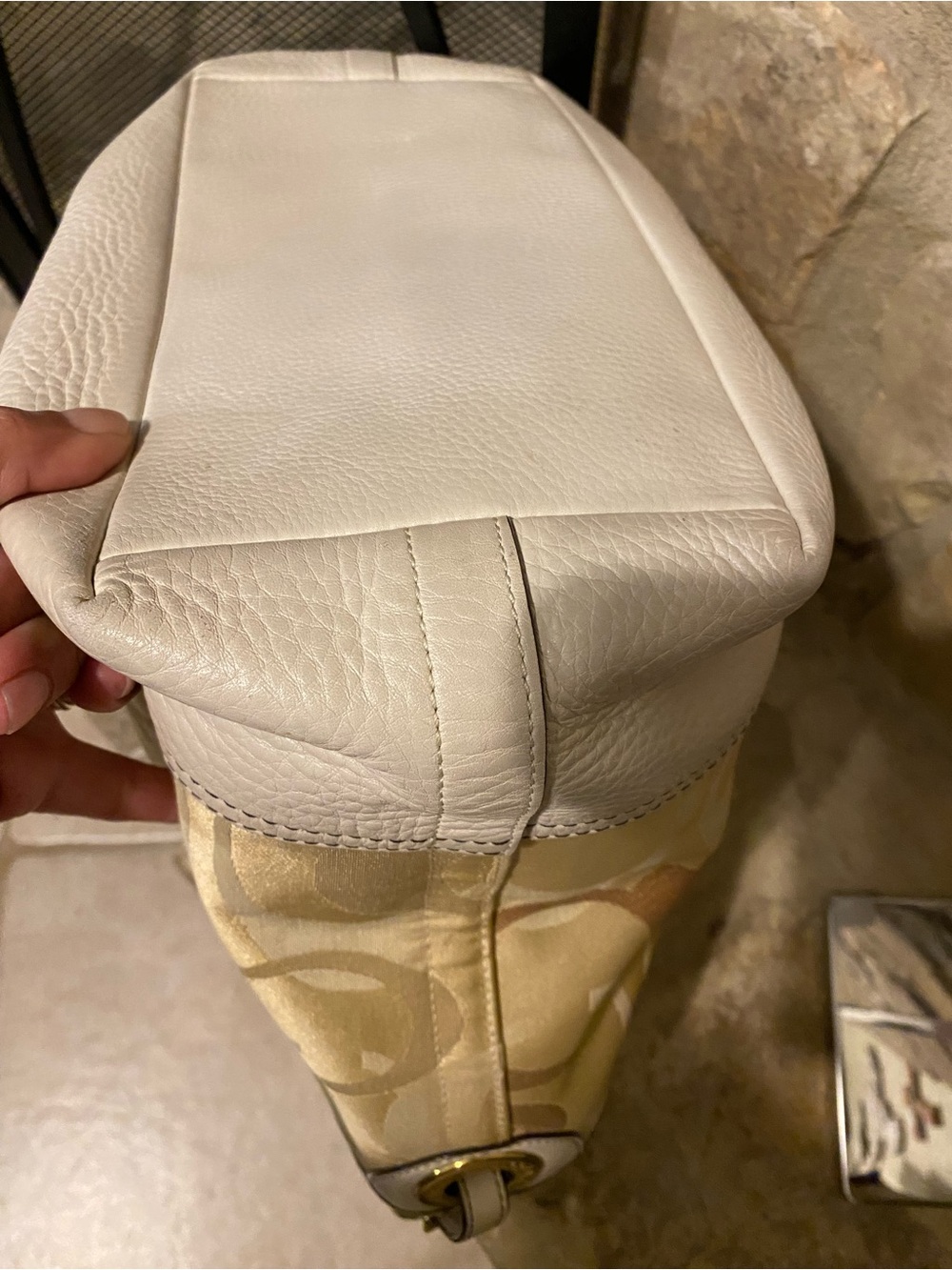 Coach Signature Optic tote - Picture 5 of 13